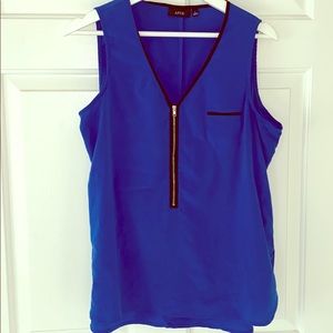 Royal Blue Blouse Tank